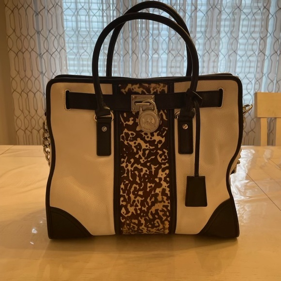 COPY - Michael Kors Purse - Hamilton Cow Print - Picture 14 of 14